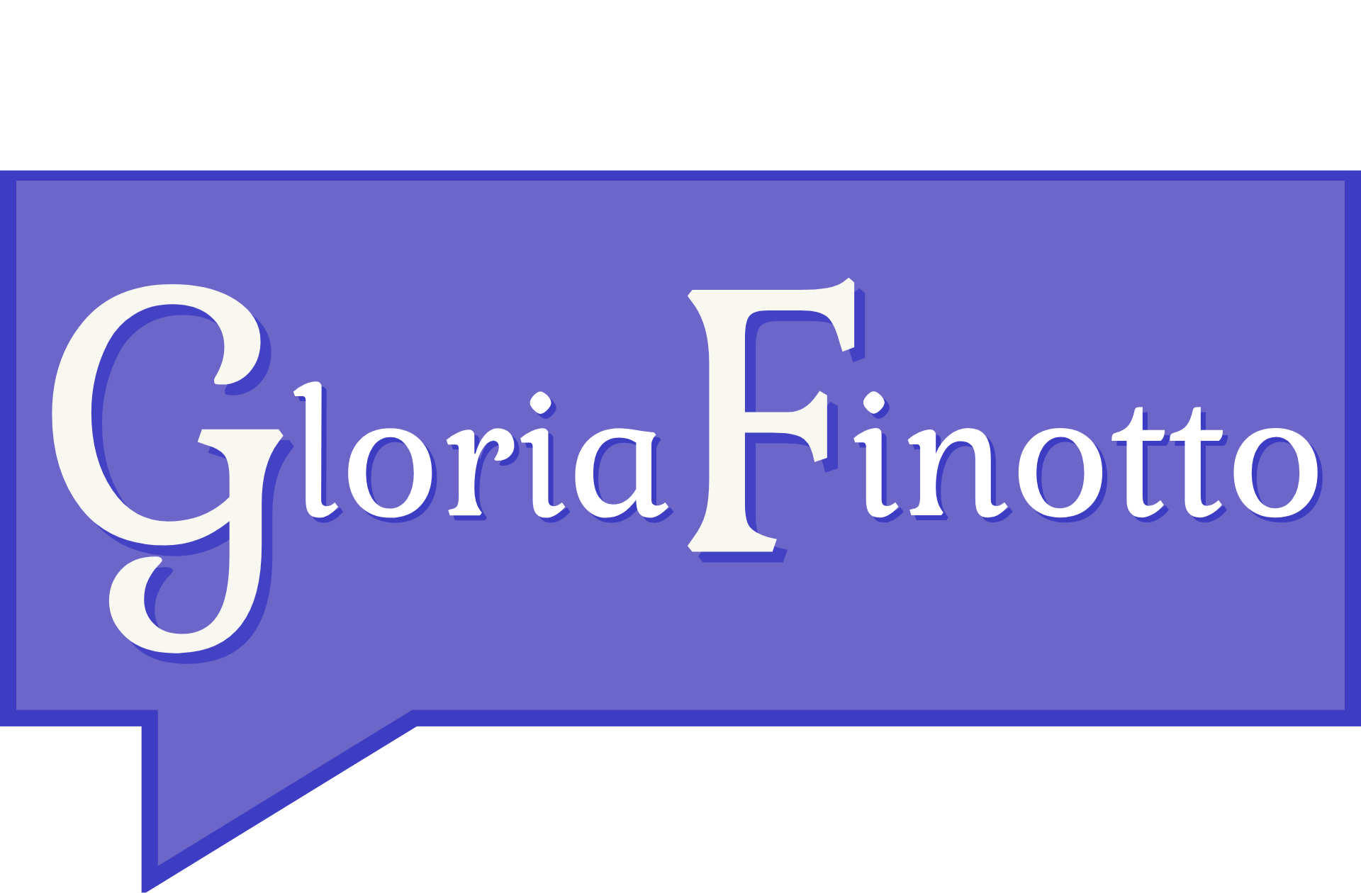 Gloria Finotto - Logo esteso